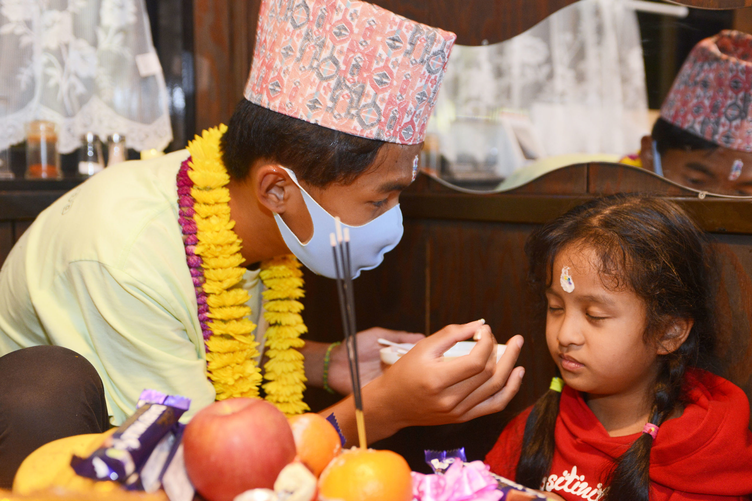 ティハール4日目「バイティカ」 Photo: 福田依子