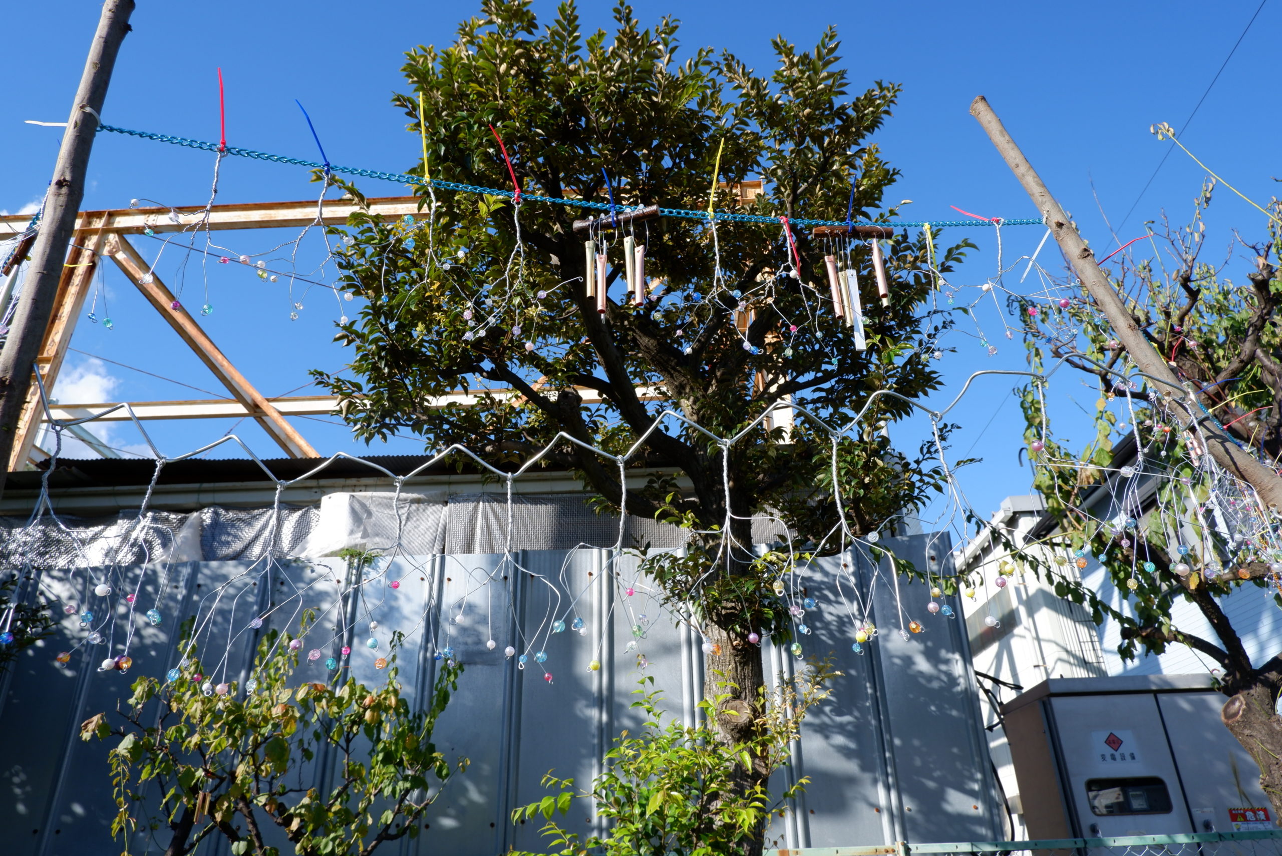 岡典明作品「風の色、風の音」展示「株式会社冲セキ」