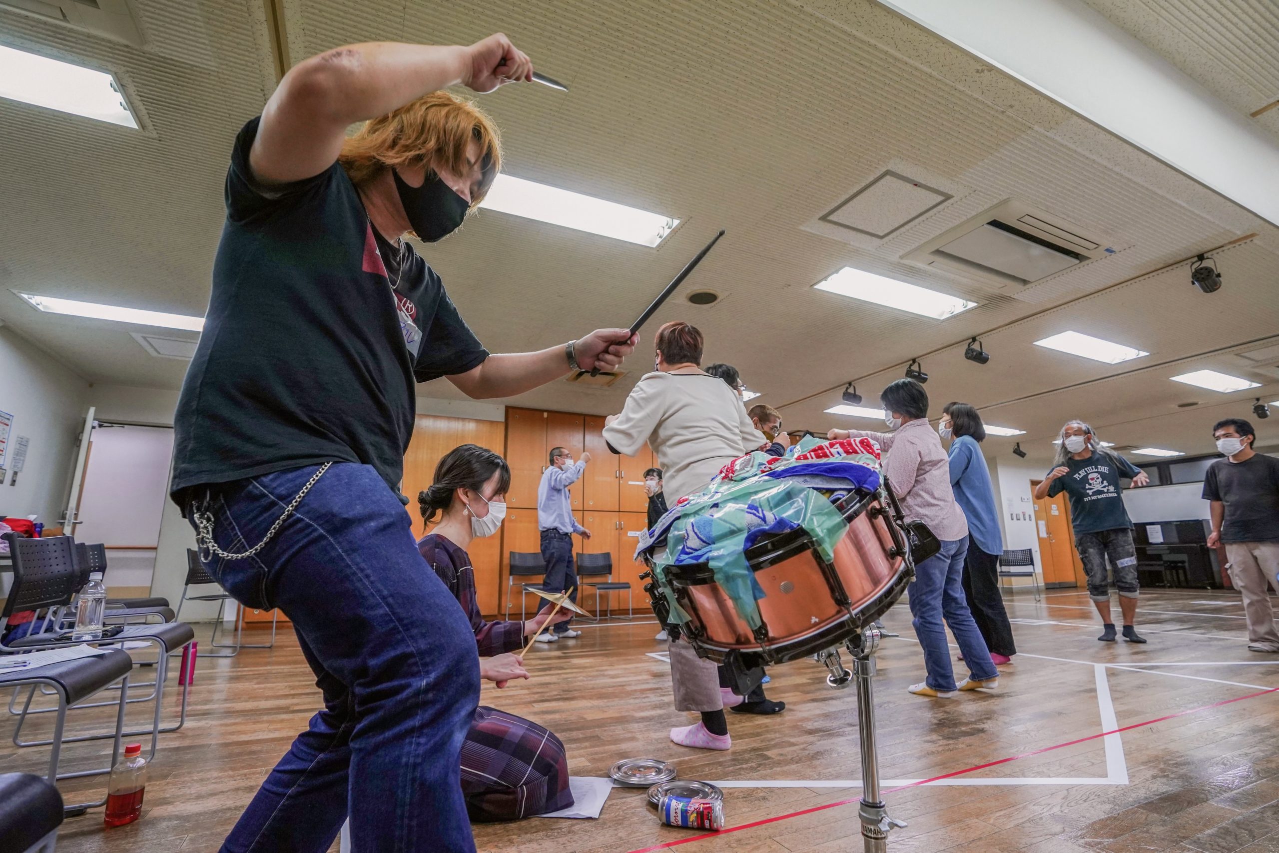 OUTBACKアクターズスクール練習風景 Photo: 佐藤光展