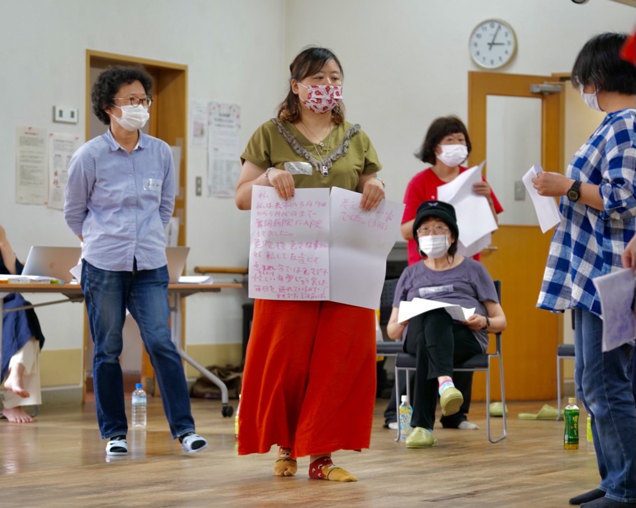 OUTBACKアクターズスクール練習風景 Photo: 佐藤光展