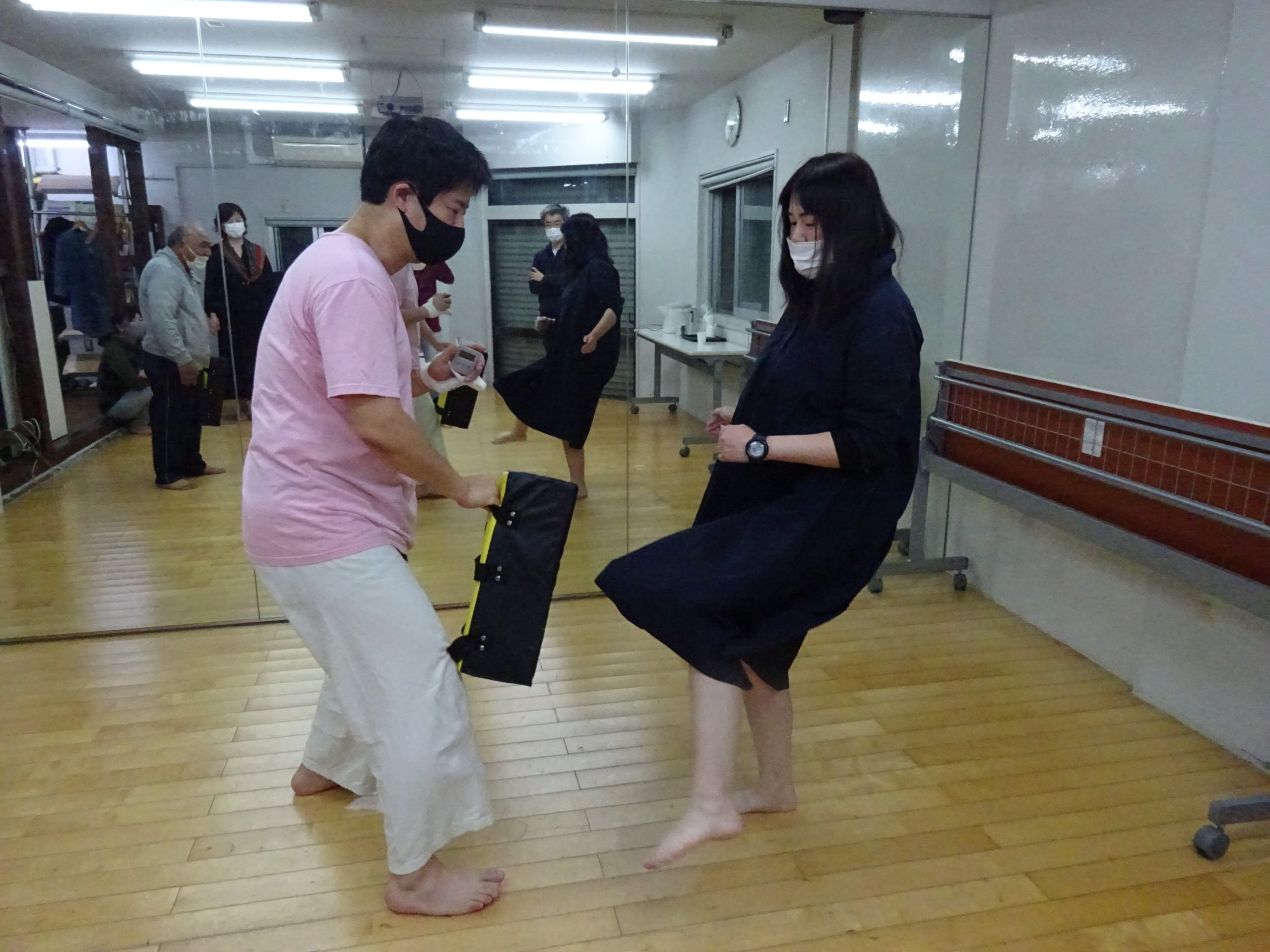 フルコンタクト空手で暖まろう