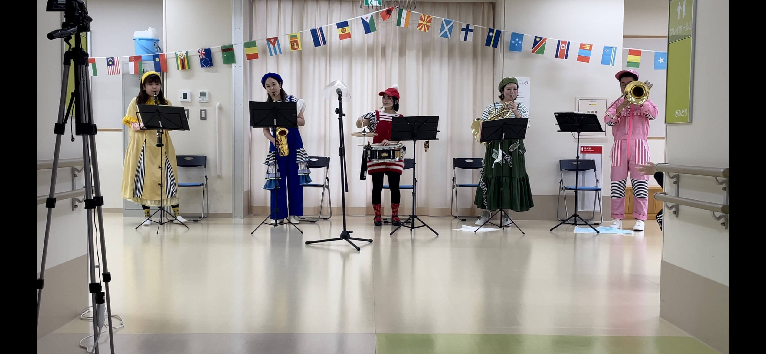 中学部のワークショップの様子