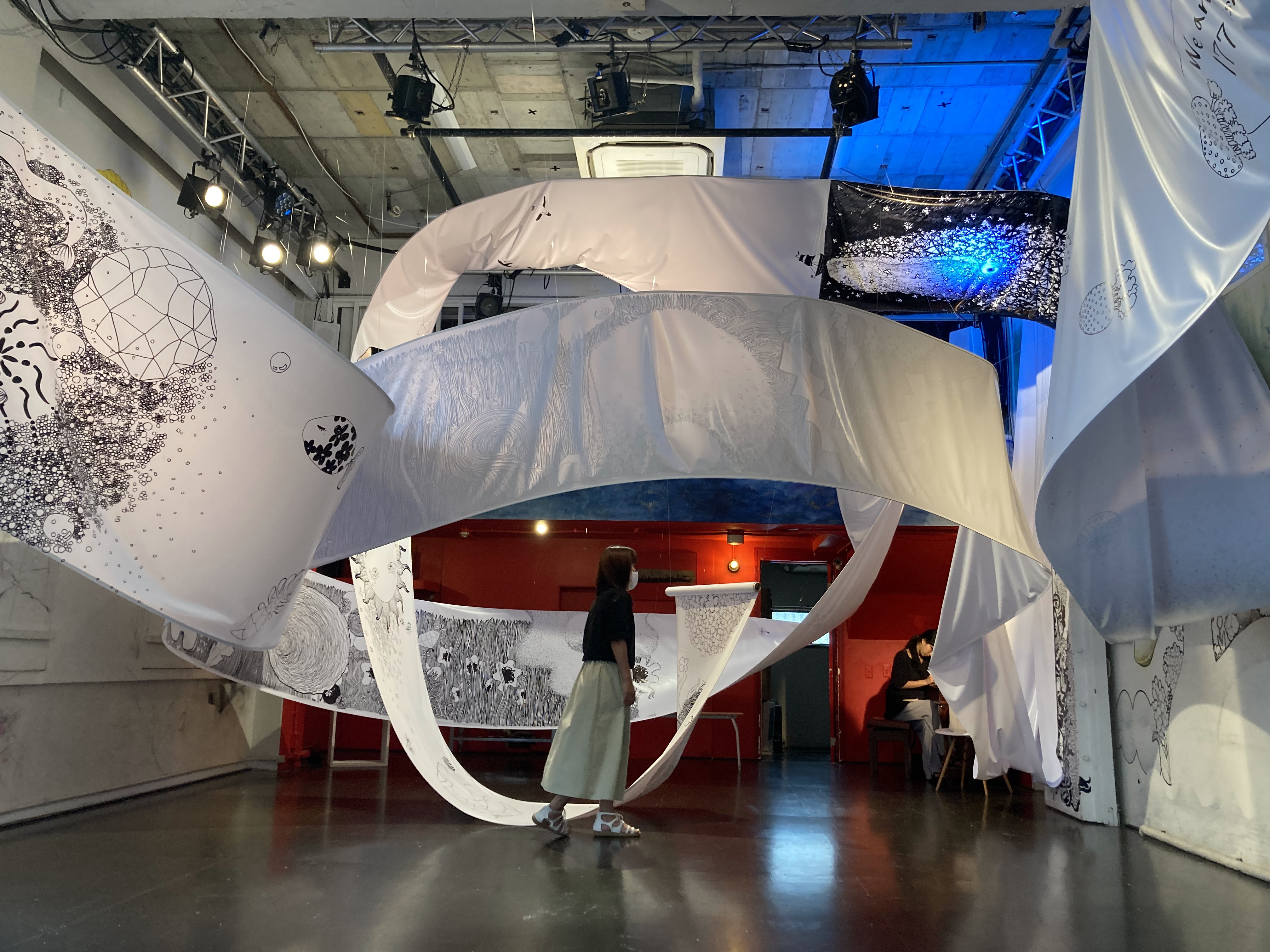 「ダンサーの時間」展示風景