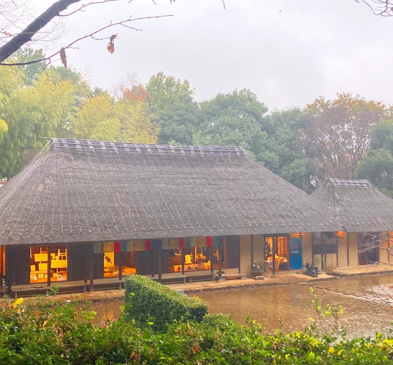 ロジウラート 雨の都筑民家園主屋
