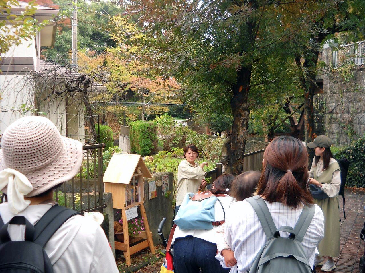 荏田エリアでのライブラリーを巡る親子散歩イベント、場所は「小鳥文庫」