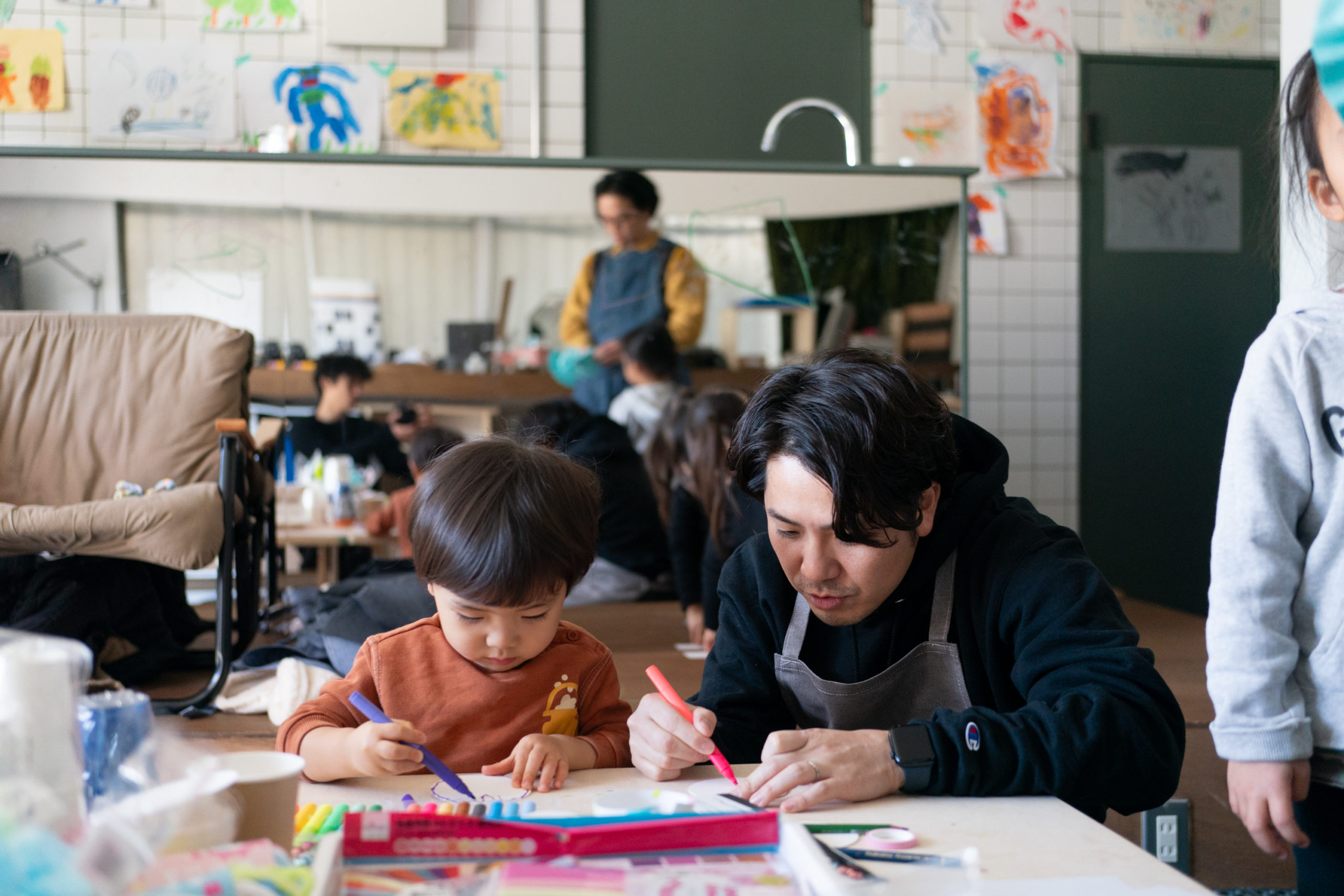 喫茶スクエア×Studio oowa　WSの様子　photo: Hajime Kato