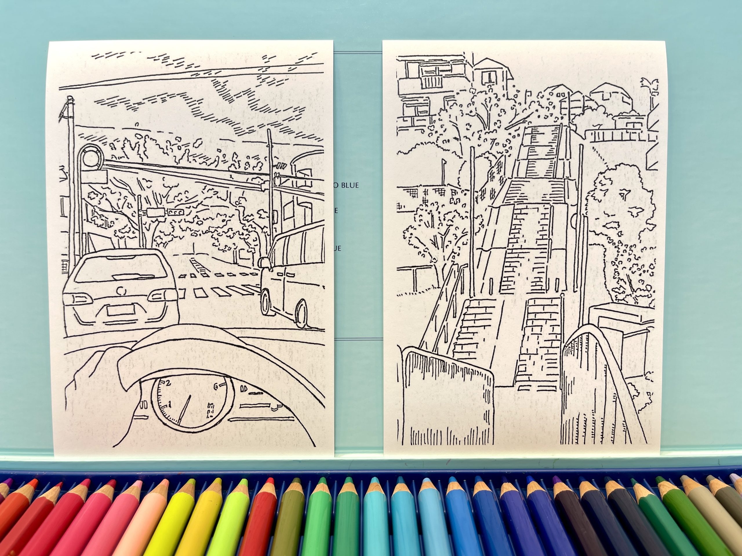 塗り絵ワークショップ
