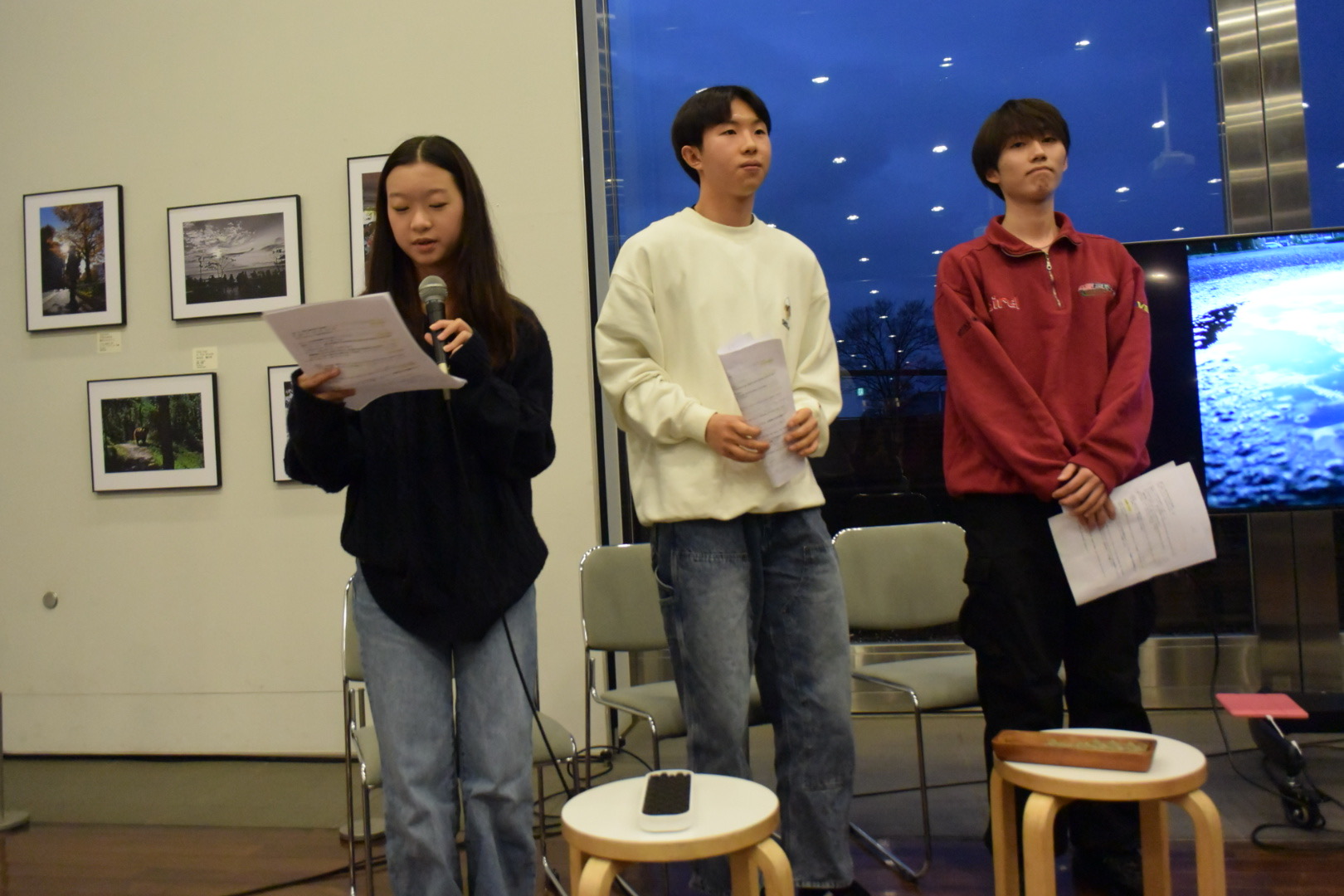 象の鼻テラスでのオープニングイベント Photo: Ellica McNeal