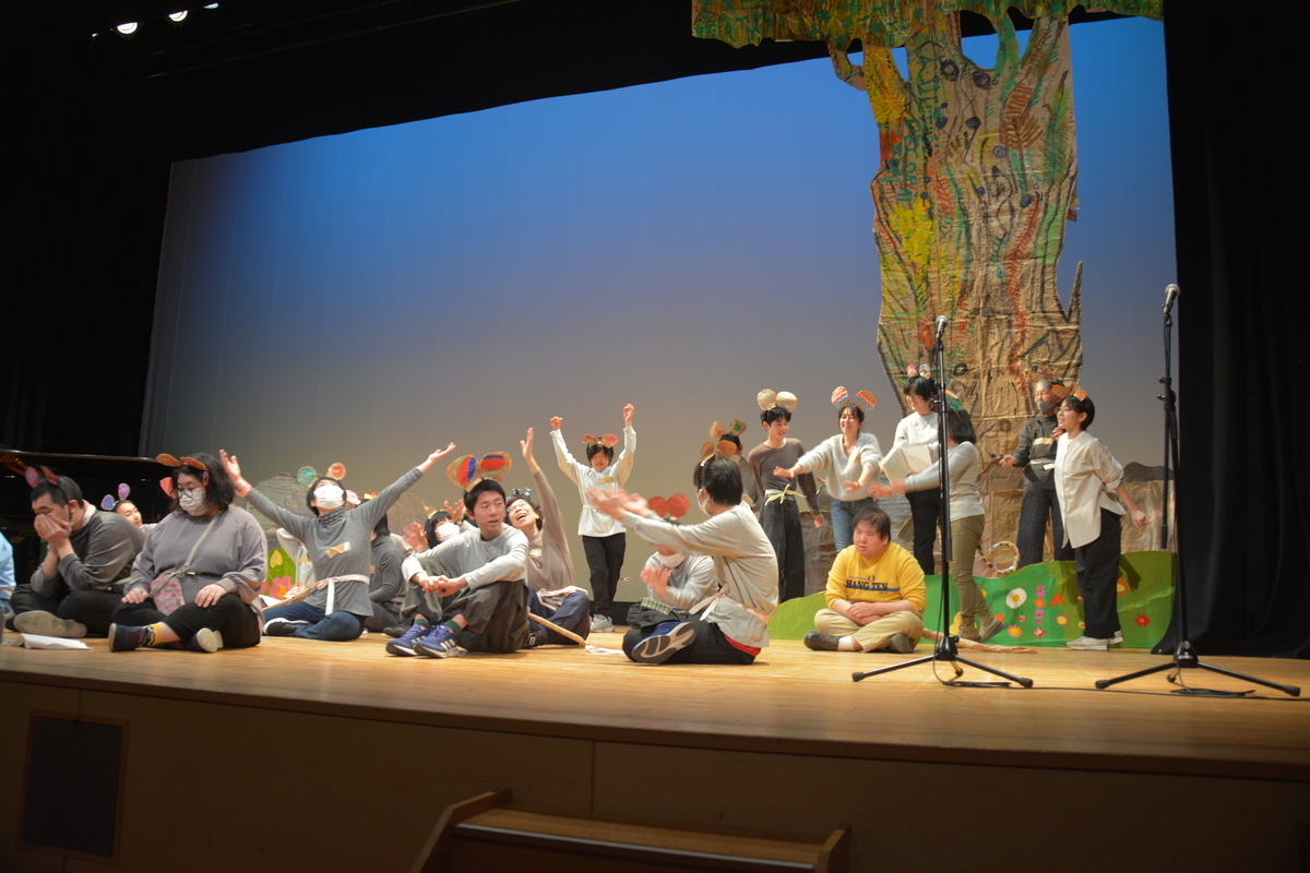 第8期演劇ワークショップ6回目 リハーサルの舞台